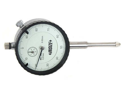 INSIZE Measuring Equipment Insize Reverse Reading Dial Indicator 0-30mm x 0.01mm Range Series 2802-30