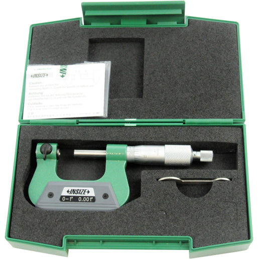 INSIZE Measuring Equipment Insize Screw Thread Micrometer 0-1" Range Series 3281-1