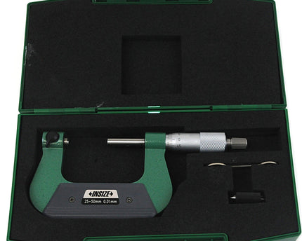 INSIZE Measuring Equipment Insize Screw Thread Micrometer 25-50mm Range Series 3281-50A