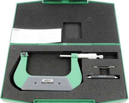 INSIZE Measuring Equipment Insize Screw Thread Micrometer 75-100mm Range Series 3281-100A