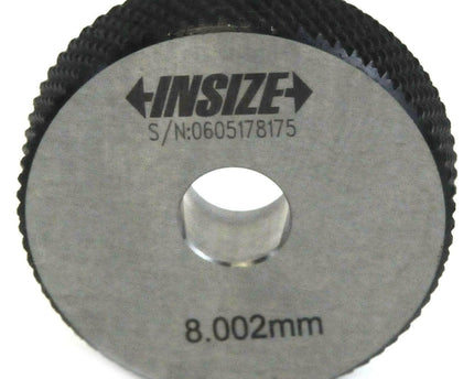 INSIZE Measuring Equipment Insize Setting Ring Gauge 8mm Series 6312-8
