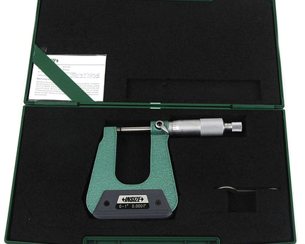INSIZE Measuring Equipment Insize Sheet Metal Micrometer 0-1" Range Series 3239-13