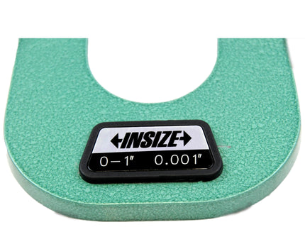 INSIZE Measuring Equipment Insize Sheet Metal Micrometer 0-1" Range Series 3263-1