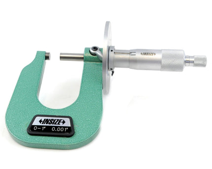 INSIZE Measuring Equipment Insize Sheet Metal Micrometer 0-1" Range Series 3263-1