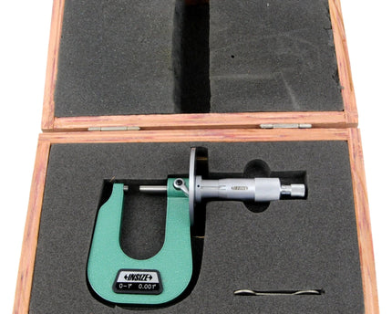 INSIZE Measuring Equipment Insize Sheet Metal Micrometer 0-1" Range Series 3263-1