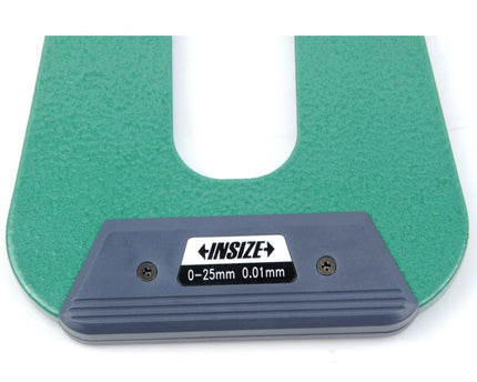 INSIZE Measuring Equipment Insize Sheet Metal Micrometer 0-25mm Range Series 3239-253F