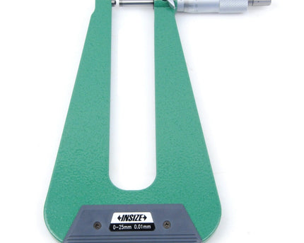 INSIZE Measuring Equipment Insize Sheet Metal Micrometer 0-25mm Range Series 3239-253F