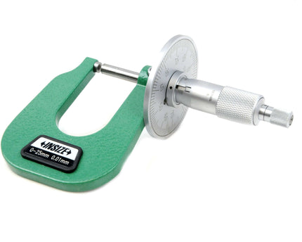 INSIZE Measuring Equipment Insize Sheet Metal Micrometer 0-25mm Range Series 3263-25A