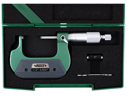 INSIZE Measuring Equipment Insize Spherical Anvil Tube Micrometer 1-2" Type B Series 3260-2S