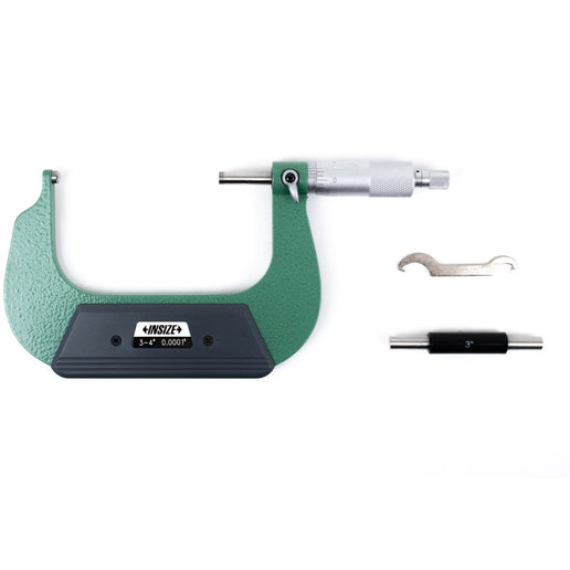 INSIZE MEASURING EQUIPMENT Insize Spherical Anvil Tube Micrometer 3-4" Type A Series 3260-4
