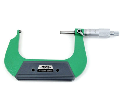 INSIZE Measuring Equipment Insize Spherical Anvil Tube Micrometer 75-100mm Type A Series 3260-100A