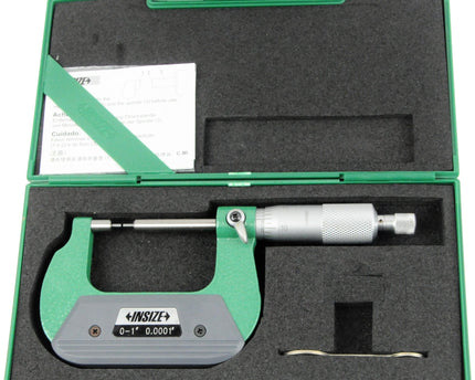 INSIZE Measuring Equipment Insize Spline Micrometer 0-1" Range Series 3233-1