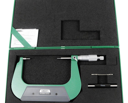 INSIZE Measuring Equipment Insize Spline Micrometer 75-100mm Range Series 3233-100BA