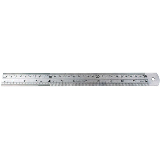 INSIZE Measuring Equipment Insize Stainless Steel Ruler 300mm/12" Range Series 7110-3001