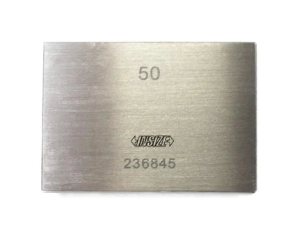 INSIZE MEASURING EQUIPMENT Insize Steel Gauge Block 50mm Series 4101-A50