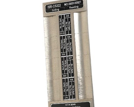INSIZE MEASURING EQUIPMENT Insize Surface Roughness Specimen Reaming & Drilling 8 pcs Series ISR‑CS322