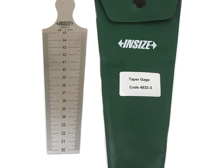 INSIZE Measuring Equipment Insize Taper Gauge 30-45mm Range Series 4833-3