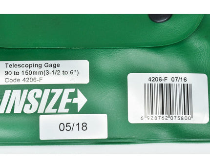 INSIZE Measuring Equipment Insize Telescopic Gauge 90-150mm Range Series 4206-F