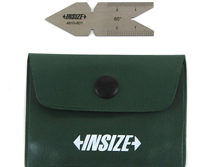 INSIZE Measuring Equipment Insize Thread Angle Gauge Metric 60° Range Series 4810-601