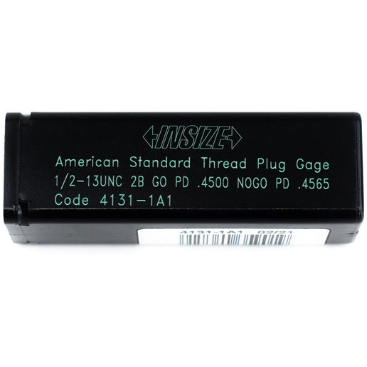INSIZE MEASURING EQUIPMENT Insize Thread GO NOGO Plug Gauge 1/2"-13 UNC Series 4131-1A1