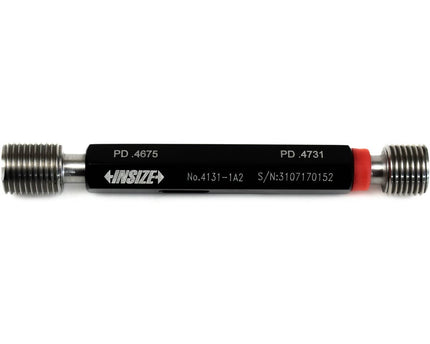 INSIZE Measuring Equipment Insize Thread GO NOGO Plug Gauge 1/2"-20 UNF Series 4131-1A2