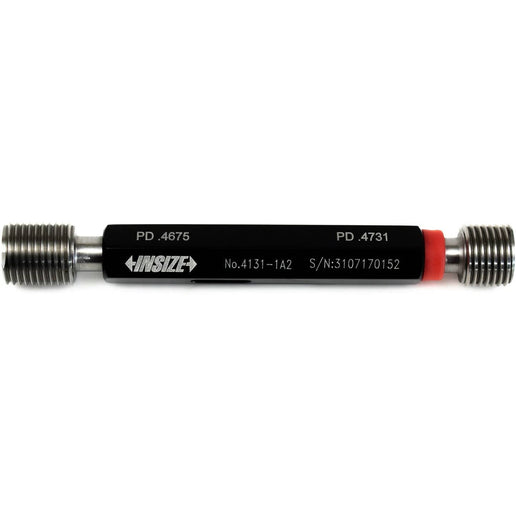INSIZE Measuring Equipment Insize Thread GO NOGO Plug Gauge 1/2"-20 UNF Series 4131-1A2
