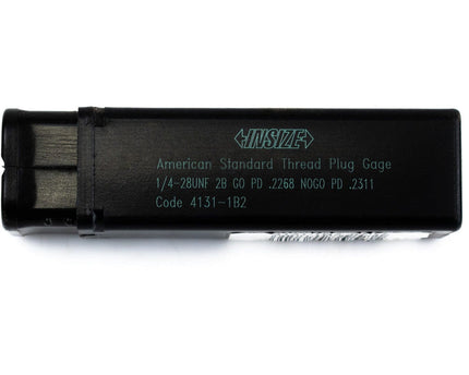 INSIZE Measuring Equipment Insize Thread GO NOGO Plug Gauge 1/4"-28 UNF Series 4131-1B2