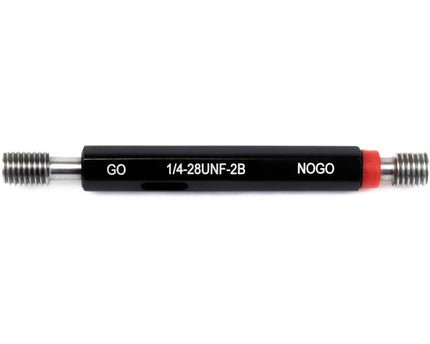 INSIZE Measuring Equipment Insize Thread GO NOGO Plug Gauge 1/4"-28 UNF Series 4131-1B2