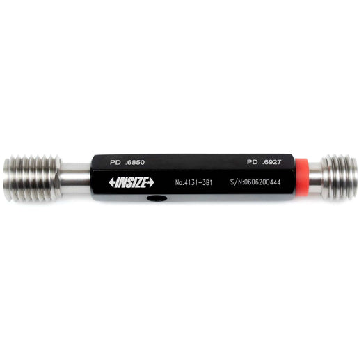 INSIZE MEASURING EQUIPMENT Insize Thread GO NOGO Plug Gauge 3/4"-10 UNC Series 4131-3B1