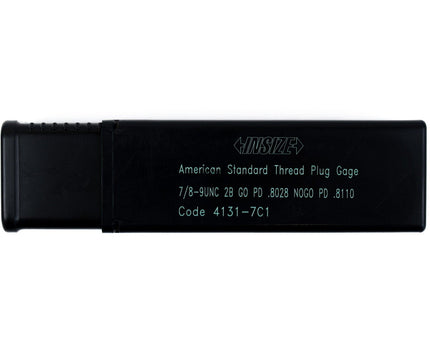 INSIZE Measuring Equipment Insize Thread GO NOGO Plug Gauge 7/8"-9 UNC Series 4131-7C1