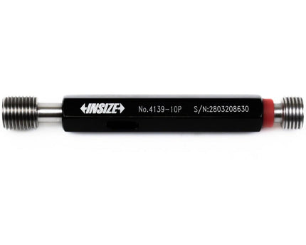 INSIZE Measuring Equipment Insize Thread GO NOGO Plug Gauge M10x1mm Series 4139-10P