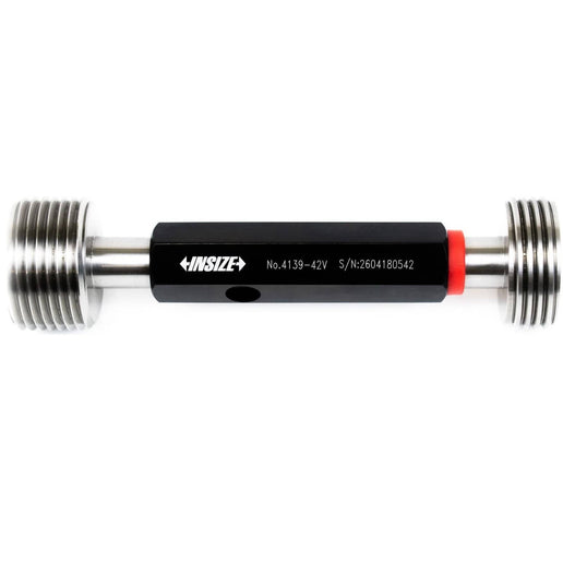 INSIZE MEASURING EQUIPMENT Insize Thread GO NOGO Plug Gauge M42x3mm Series 4139-42V