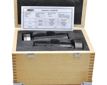 INSIZE Measuring Equipment Insize Thread GO NOGO Plug Gauge M52x1mm Series 4139-52P