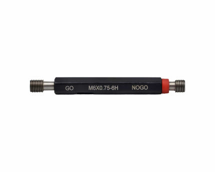 INSIZE Measuring Equipment Insize Thread GO NOGO Plug Gauge M6x0.75mm Series 4139-6L