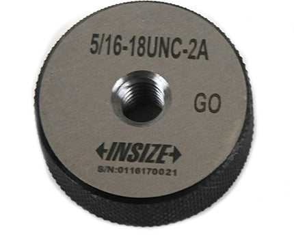 INSIZE Measuring Equipment Insize Thread GO Ring Gauge 5/16"-18 UNC Series 4121-5D1