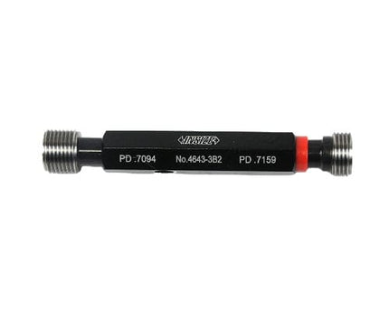 INSIZE Measuring Equipment Insize Thread Plug Gage 3/4-16 UNF Class 2B Series 4643-3B2