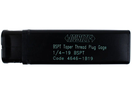 INSIZE Measuring Equipment Insize Thread Plug Gauge 1/4"-19 BPST Series - 4646-1B19