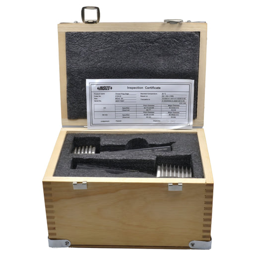 INSIZE Measuring Equipment Insize Thread Plug Gauge GO NOGO  M52X4.5mm Series 4130-52