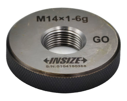 INSIZE Measuring Equipment Insize Thread Ring Gauge M14x1-6g Fine Series 4129-14P