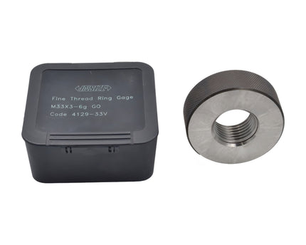 INSIZE Measuring Equipment Insize Thread Ring Gauge M33X3 Series 4129-33V