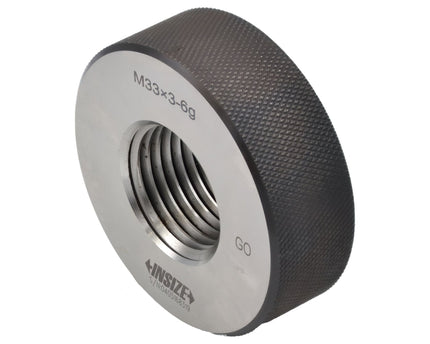 INSIZE Measuring Equipment Insize Thread Ring Gauge M33X3 Series 4129-33V