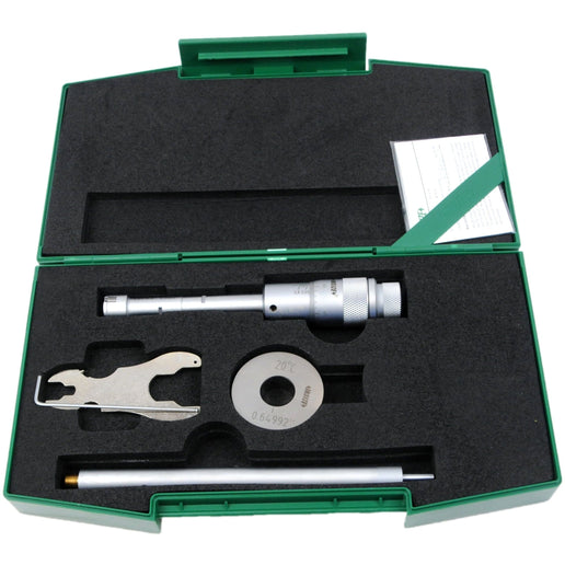 INSIZE Measuring Equipment Insize Three Point Internal Micrometer 0.65-0.8" Range Series 3227-E08