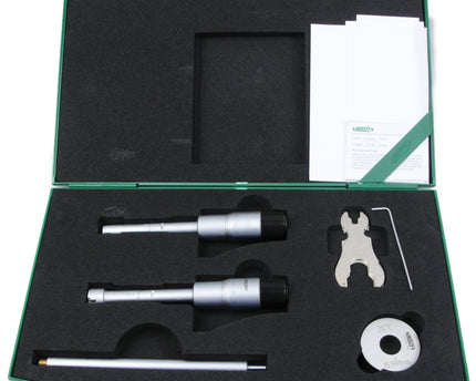 INSIZE Measuring Equipment Insize Three Point Internal Micrometer Set 12-20mm Range Series 3227-202