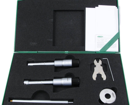 INSIZE Measuring Equipment Insize Three Point Internal Micrometer Set 20-50mm Range Series 3227-504