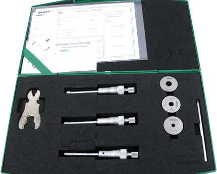 INSIZE Measuring Equipment Insize Three Point Internal Micrometer Set 6-12mm Range Series 3227-123