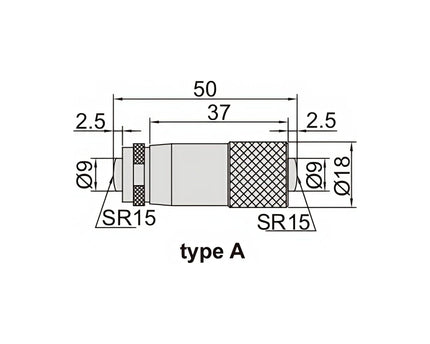 INSIZE Measuring Equipment Insize Tubular Inside Micrometer 50-75mm Range Series 3229-75