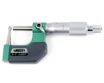 INSIZE Measuring Equipment Insize Type C Cylindrical Anvil Micrometer 0-1" Range Series 3261-1C
