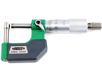 INSIZE Measuring Equipment Insize Type C Cylindrical Anvil Tube Micrometer 0-25mm Range Series 3261-25CA