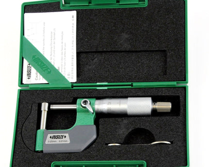 INSIZE Measuring Equipment Insize Type C Cylindrical Anvil Tube Micrometer 0-25mm Range Series 3261-25CA