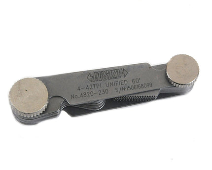 INSIZE Measuring Equipment Insize Unified 60° Screw Pitch Gauge 4-42TPI Range Series 4820-230